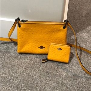 Coach Purse/Wallet Set